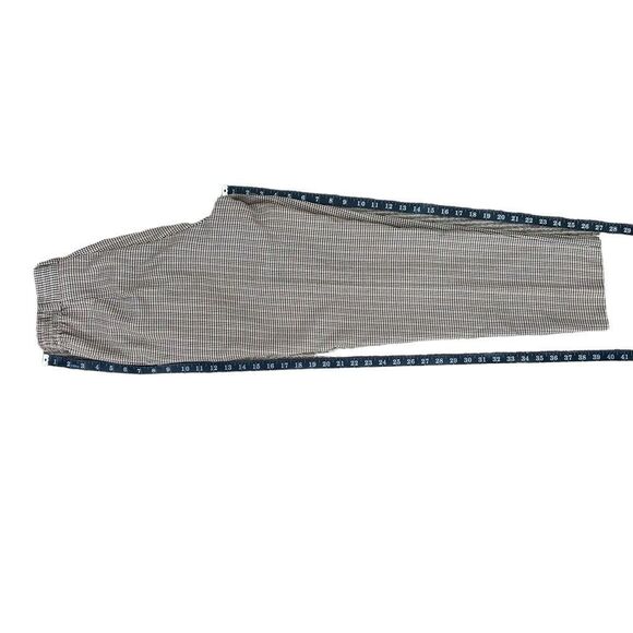 Worthington Beige Houndstooth Dress Pants Trouser Size 4 High Rise Stretch USA - Picture 8 of 9